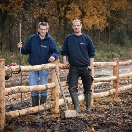 Van Vliet Kastanjehout Post en Rail gemeente Waalre Van Vliet Kastanjehout Post en Rail gemeente Waalre