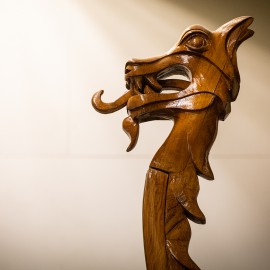 Van Vliet Duurzaamhout - Kastanje hout voor een vikingschip Van Vliet Duurzaamhout - Kastanje hout voor een vikingschip
