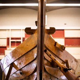 Van Vliet Duurzaamhout - Kastanje hout voor een vikingschip