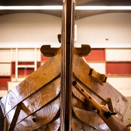Van Vliet Duurzaamhout - Kastanje hout voor een vikingschip Van Vliet Duurzaamhout - Kastanje hout voor een vikingschip