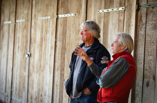 Cees van Vliet en Andrew Gall Cees van Vliet en Andrew Gall